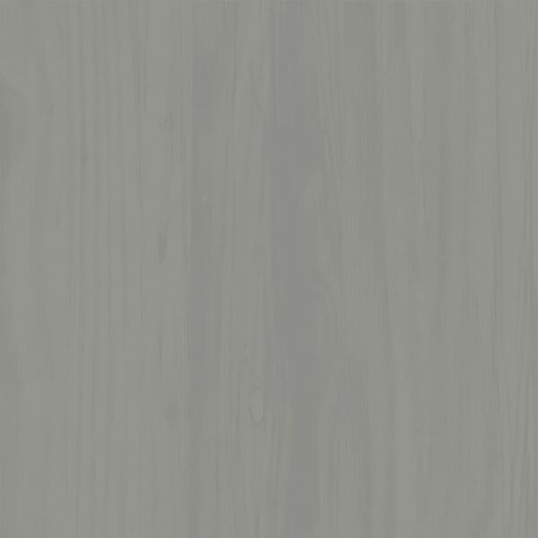 vidaXL Shoe Cabinet VIGO Grey 60x35x96 cm Solid Wood Pine