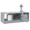 vidaXL Coffee Table Grey Sonoma 102x50x36 cm Engineered Wood