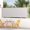 vidaXL Patio Retractable Side Awning 117x600 cm Grey