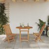 vidaXL Garden Dining Set 3 pcs Brown Solid Acacia Wood