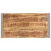 vidaXL Dining Table 120x60x75 cm Solid Rough Mango Wood