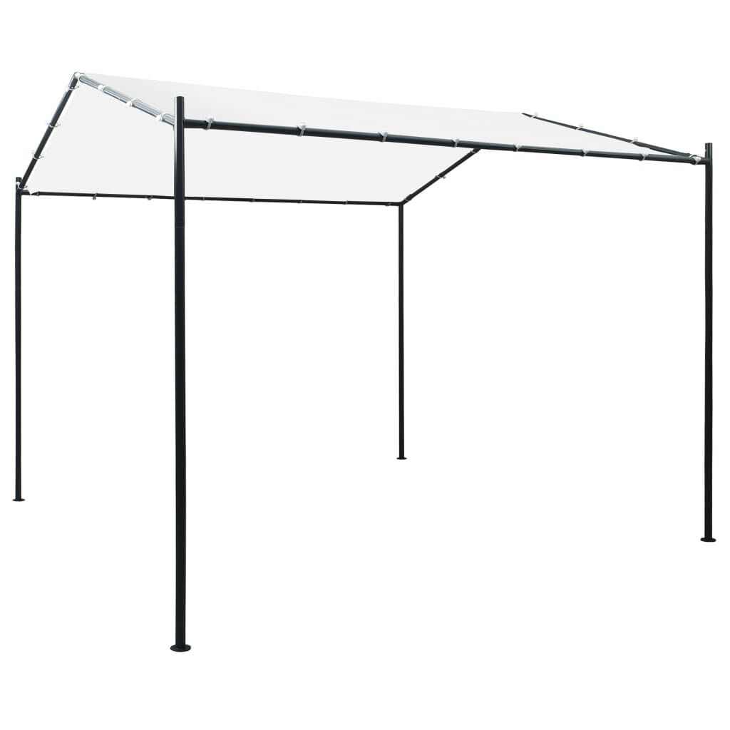 vidaXL Gazebo 3x3x2.6 m White 180 g/m²