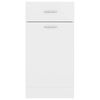 vidaXL Drawer Bottom Cabinet Lyon White 40x46x81.5 cm Engineered Wood