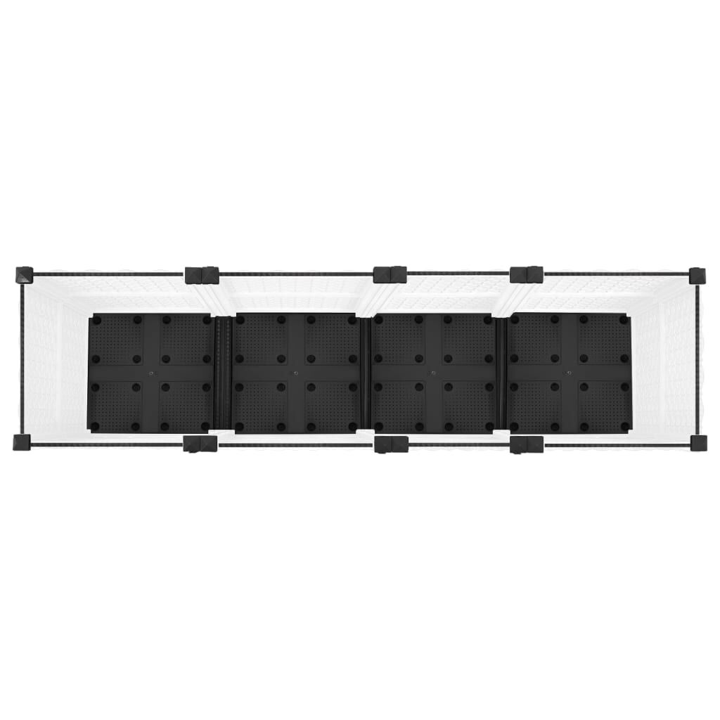 vidaXL Raised Bed 160x40x38 cm Polypropylene