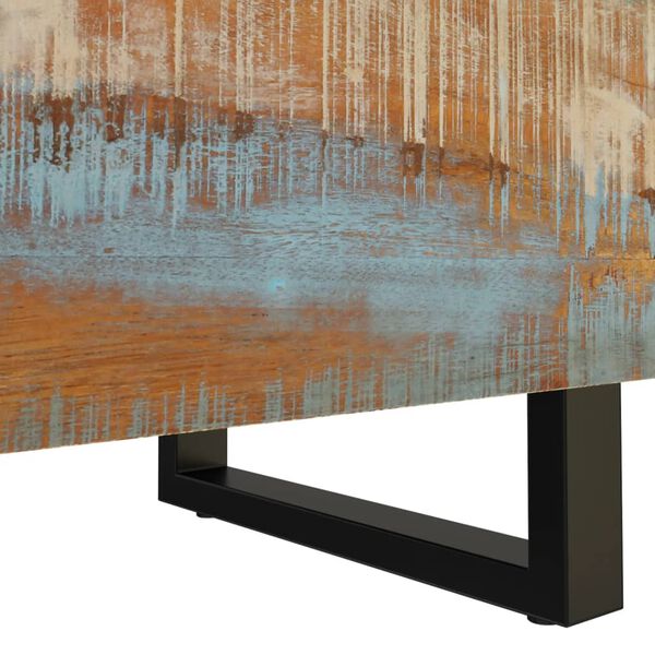 vidaXL Bedside Cabinet 40x33x46 cm Solid Wood Reclaimed