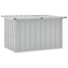 vidaXL Garden Storage Box Grey 109x67x65 cm