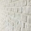 vidaXL 3D Wall Panels with White Brick Design 10 pcs EPS
