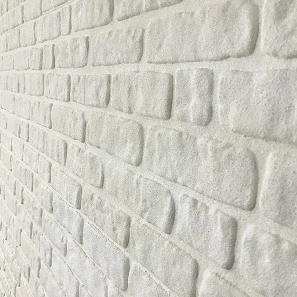vidaXL 3D Wall Panels with White Brick Design 10 pcs EPS
