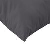 vidaXL Pallet Cushions 2 pcs Anthracite Fabric