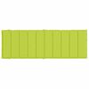 vidaXL Sun Lounger Cushion Bright Green 186x58x4cm Oxford Fabric