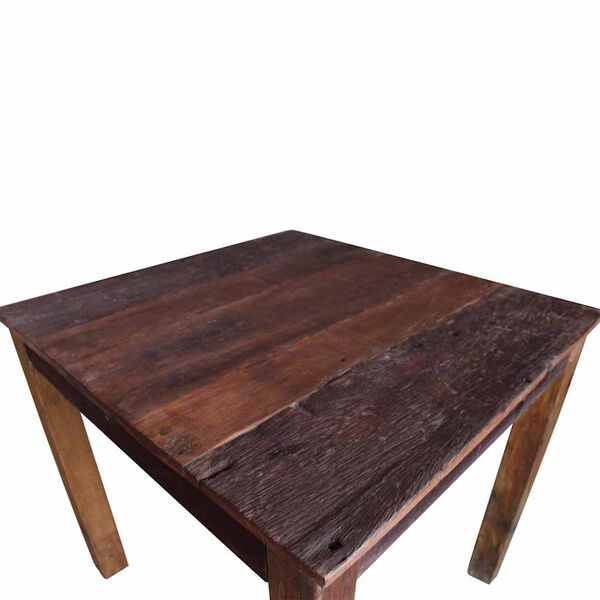 vidaXL Dining Table Mixed Recycled Wood 82x80x76 cm