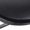 vidaXL Folding Dining Chairs 6 pcs Black Faux Leather and Steel
