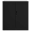 vidaXL File Cabinet Black 79x40x90 cm Steel
