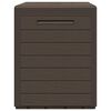 vidaXL Garden Storage Box Brown 78x44x55 cm