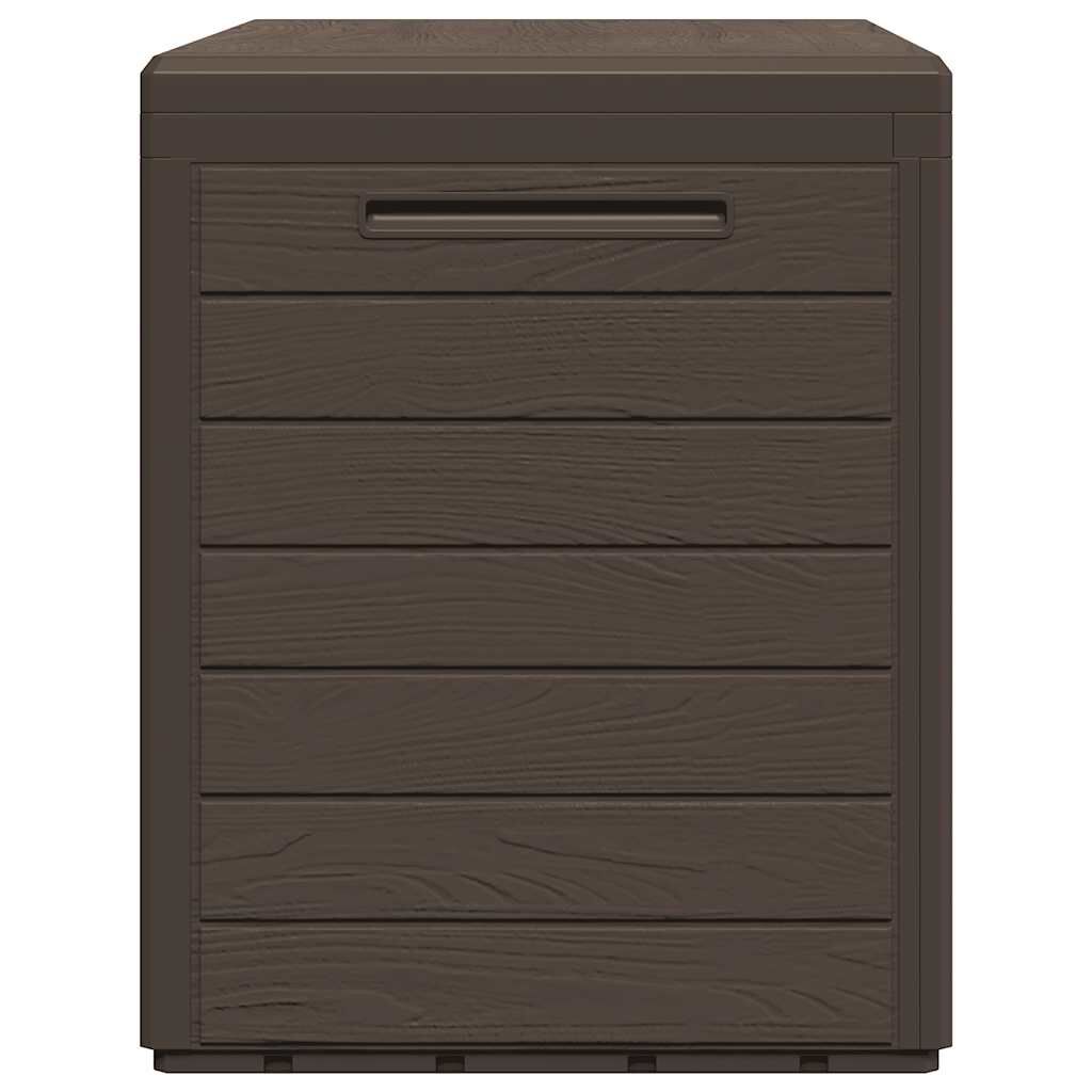 vidaXL Garden Storage Box Brown 78x44x55 cm