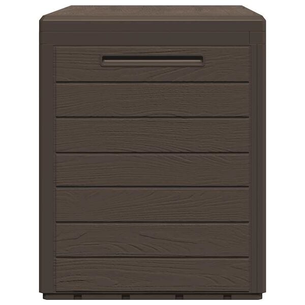 vidaXL Garden Storage Box Brown 78x44x55 cm