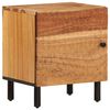 vidaXL Bedside Cabinets 2 pcs 40x33x46 cm Solid Wood Acacia