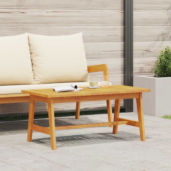 vidaXL Coffee Table 90x45x40 cm Solid Wood Acacia