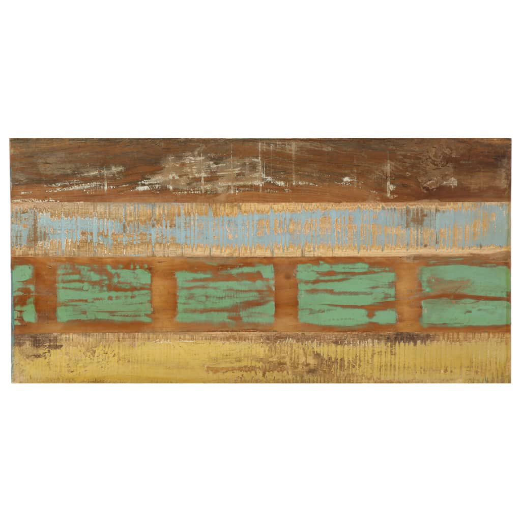 vidaXL Dining Table 120x60x76 cm Solid Reclaimed Wood