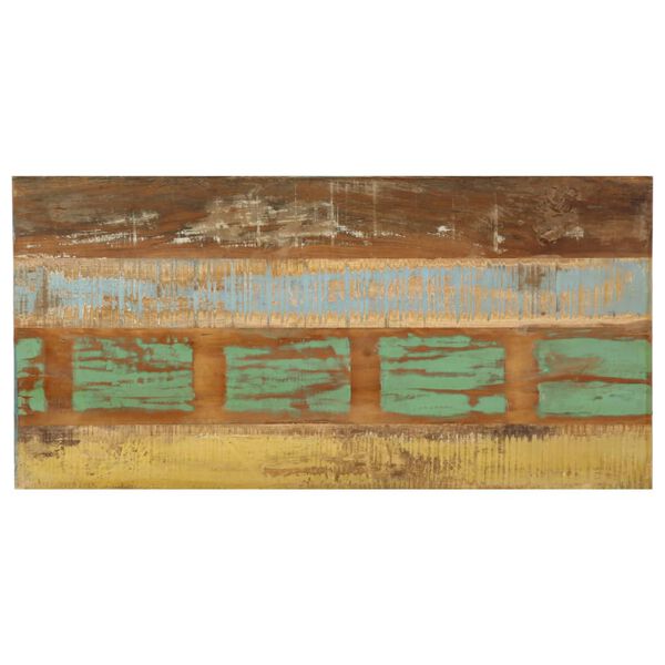 vidaXL Dining Table 120x60x76 cm Solid Reclaimed Wood