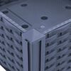 vidaXL Raised Bed 40x40x23 cm Polypropylene