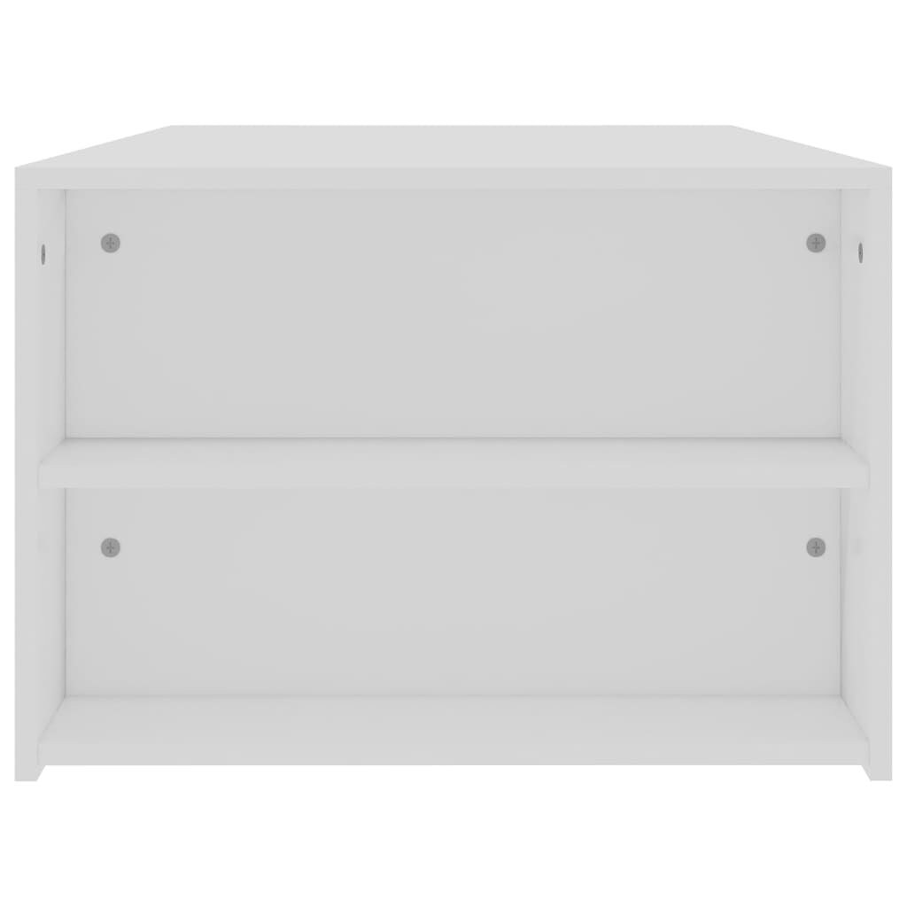 vidaXL Coffee Table White 100x60x42 cm Engineered Wood