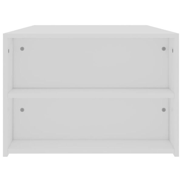 vidaXL Coffee Table White 100x60x42 cm Engineered Wood