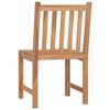 vidaXL 7 Piece Garden Dining Set 150x90 cm Solid Teak Wood