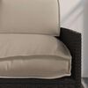 vidaXL Cushion Set 3 pcs Taupe Oxford Fabric