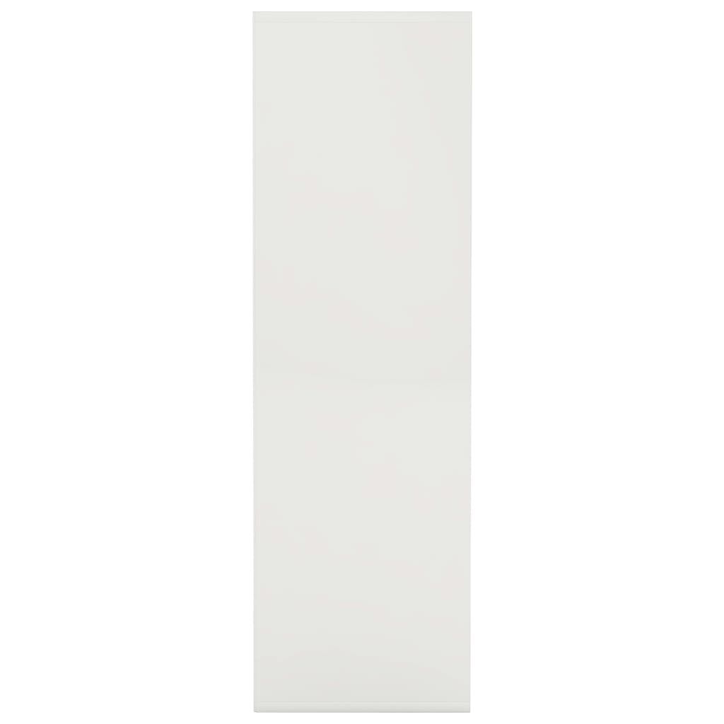 vidaXL Book Cabinet White 98x29x97.5 cm Engineered Wood