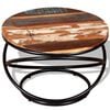 vidaXL Coffee Table Solid Reclaimed Wood 60x60x40 cm