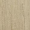 vidaXL Bookshelf Boards 8 pcs Sonoma Oak 60x10x1.5 cm Engineered Wood
