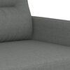 vidaXL 4 Piece Sofa Set with Cushions Dark Grey Fabric