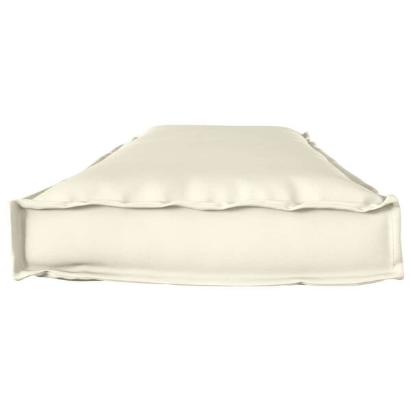 vidaXL Cushion Cream 140 x 40 x 8 cm Oxford Fabric