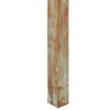 vidaXL Dining Table 82x80x76 cm Solid Reclaimed Wood