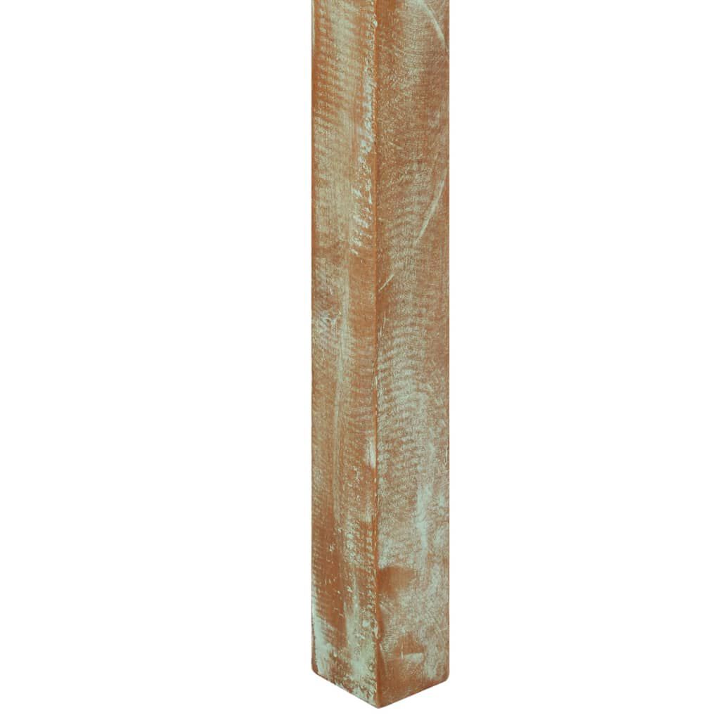 vidaXL Dining Table 82x80x76 cm Solid Reclaimed Wood