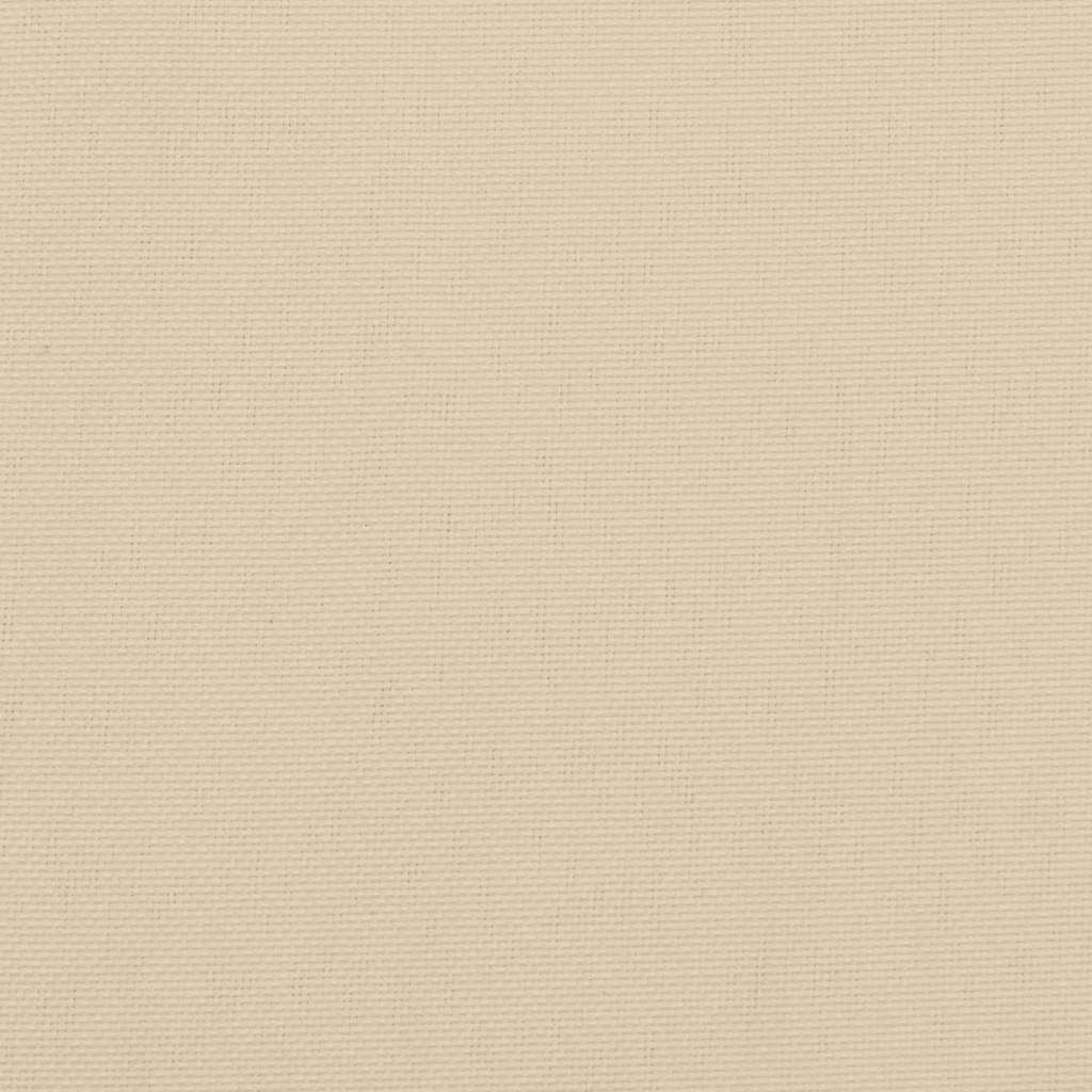 vidaXL Garden Bench Cushion Beige 150x(50+50)x7cm Oxford Fabric