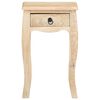 vidaXL Bed Cabinet 28x28x46 cm Solid Mango Wood