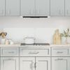 vidaXL Kitchen Backsplashes 2 pcs Transparent 80x60 cm Tempered Glass