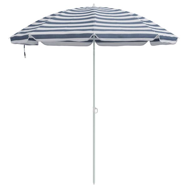 vidaXL Beach Parasol Blue 300 cm
