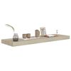 vidaXL Floating Wall Shelves 4 pcs Oak 80x23.5x3.8 cm MDF