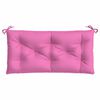 vidaXL Garden Bench Cushion Pink 100x50x7 cm Oxford Fabric