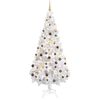 vidaXL Artificial Pre-lit Christmas Tree with Ball Set 180cm 620 Branches