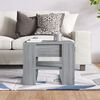 vidaXL Coffee Table Grey Sonoma 55.5x55x45 cm Engineered Wood