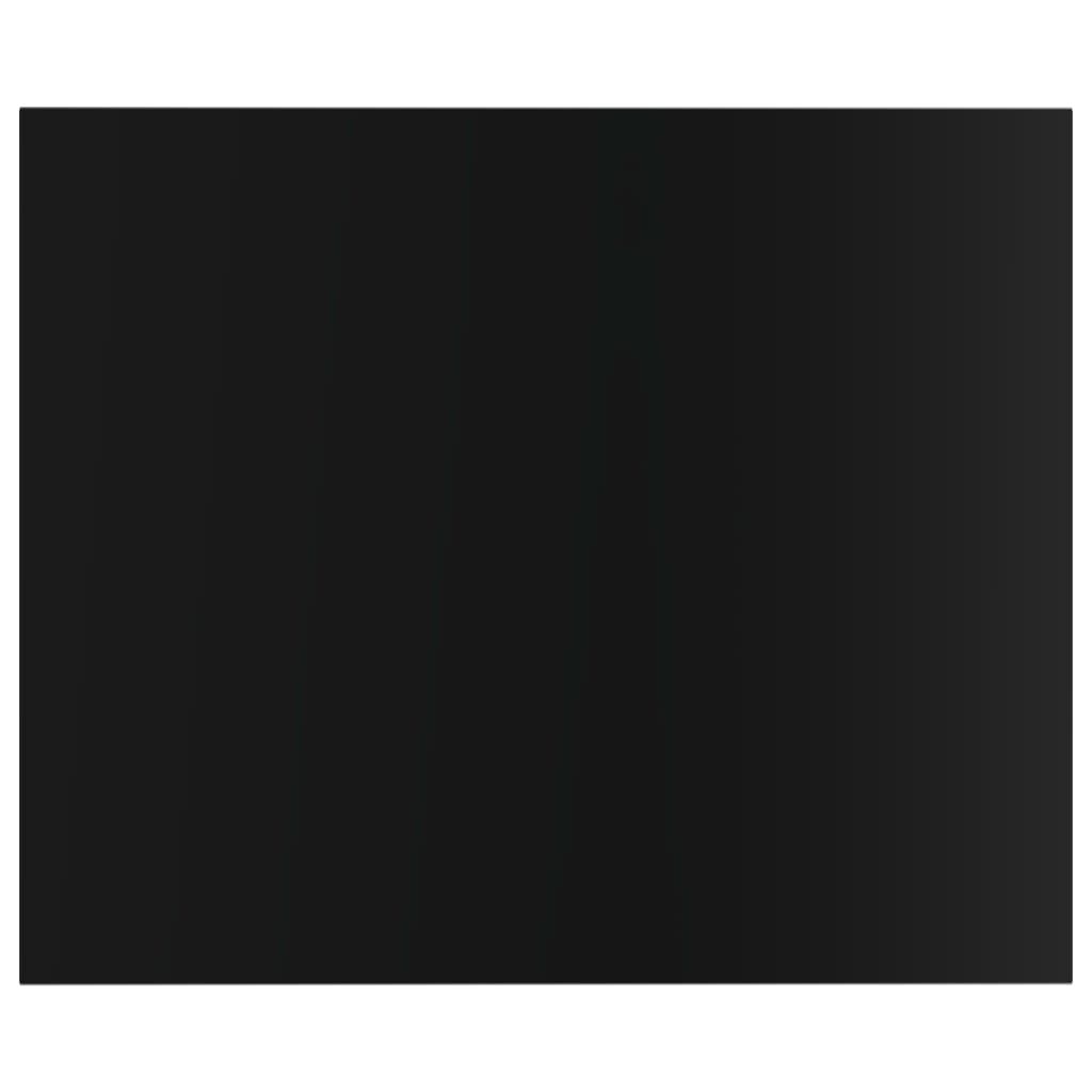 vidaXL Bookshelf Boards 8 pcs High Gloss Black 60x50x1.5 cm Engineered Wood