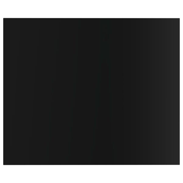 vidaXL Bookshelf Boards 8 pcs High Gloss Black 60x50x1.5 cm Engineered Wood