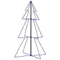 vidaXL Christmas Cone Tree 160 LEDs Indoor and Outdoor 78x120 cm