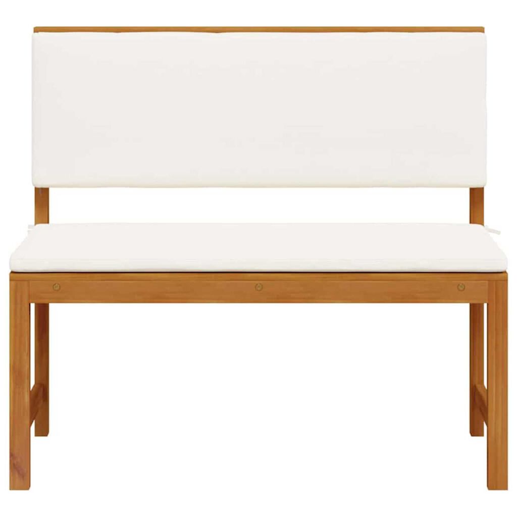 vidaXL Garden Bench Brown 100 x 50 x 91cm Solid Acacia wood
