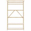 vidaXL Clothes Rack with Shelves 110x40x180 cm Bamboo