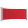 vidaXL Patio Retractable Side Awning 100x300 cm Red